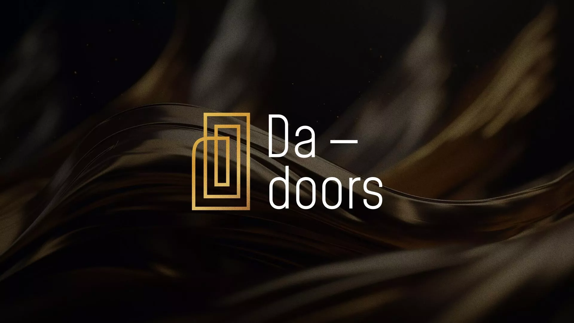 Разработка логотипа для компании «DA-DOORS» в Кыштыме